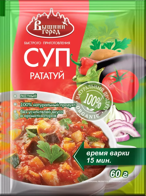 Cуп "Вышний город" рататуй 60 г